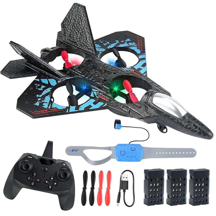TAK TAK RC Fighter Jet Drone Toy